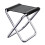 Campingkrakk i aluminiumslegering, lett sammenleggbar benk 1