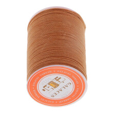 Leather sewing thread cord 0.65mm brown