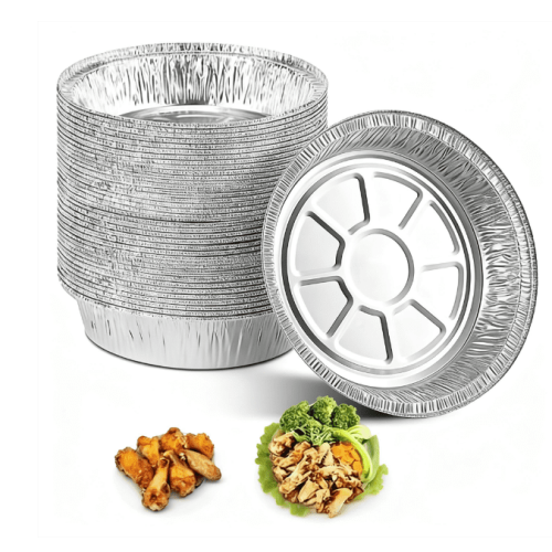 Aluminum Foil Pans 8-Inch 20-Pack