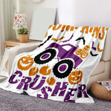 Halloween Thanksgiving Throw Blanket Soft Cozy Decorative 1