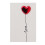 Heart Greeting Card for Lover, Handwritten, 1 Pack 1