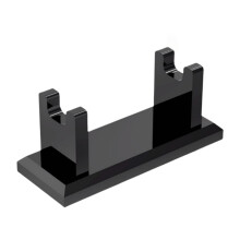 Support pour rasoir en acrylique, organisateur de comptoir de salle de bain