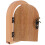 Light Brown Wooden Outlet Cover Plate 1 Pack 6
