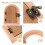 Light Brown Wooden Outlet Cover Plate 1 Pack 7