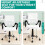 Ergonomic Desk Chair with Adjustable Lumbar Support White 4