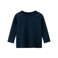 Girls Long Sleeve T-Shirt Navy 2-3 Years