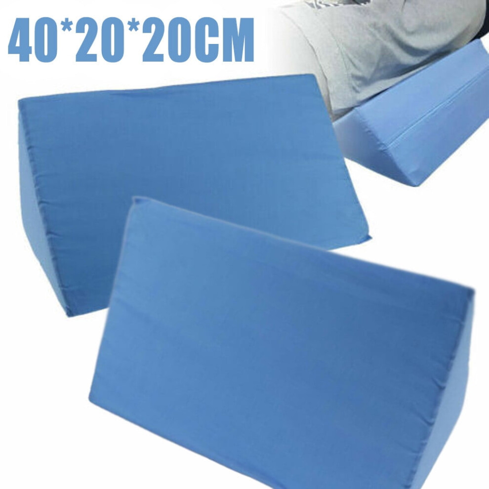 Wedge Pillow for Sleeping and Reading with Firm Support 7.9