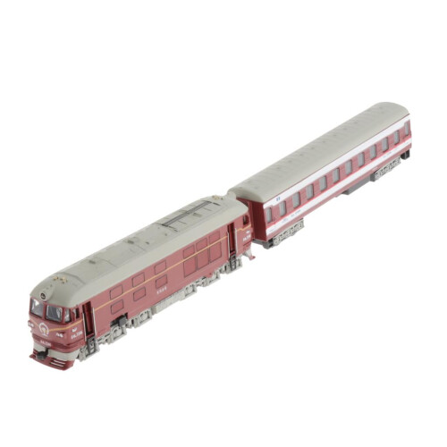 Diecast Railroad Train Truck Model Pull-Back Construction 1