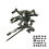 Xenomorph Model Kit Articulated Figure Set T13 1