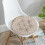 Bohemian round chair pad 17 inch diameter 1