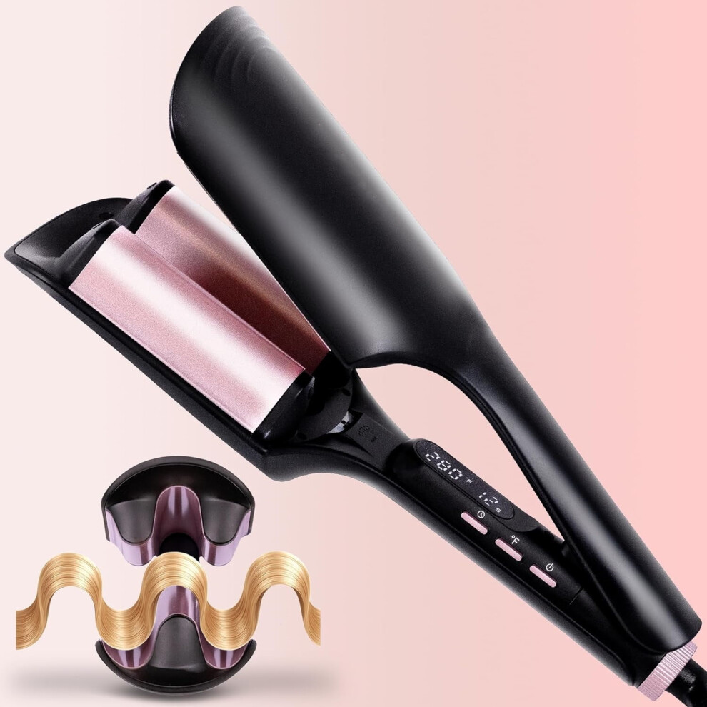 Curling Iron and Crimper Ceramic Dual Voltage 1