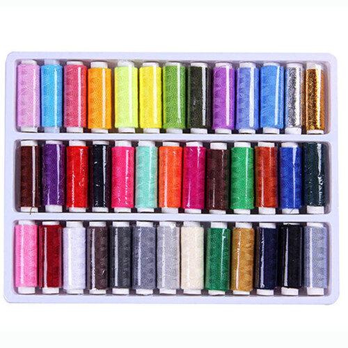 Polyester Sewing Thread Kit 39 Colors 1 Pc 1