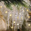 Clear Acrylic Icicle Christmas Tree Ornaments (12 pcs) 4