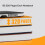Leather-lined B5 notebook hardcover 320 pages orange 4