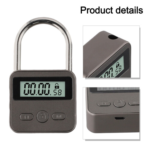 Timed Padlock with Intuitive Design Functionality 1