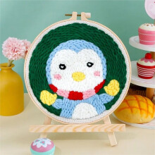 Punch Needle Embroidery Kit Healing Weave 20x20 cm