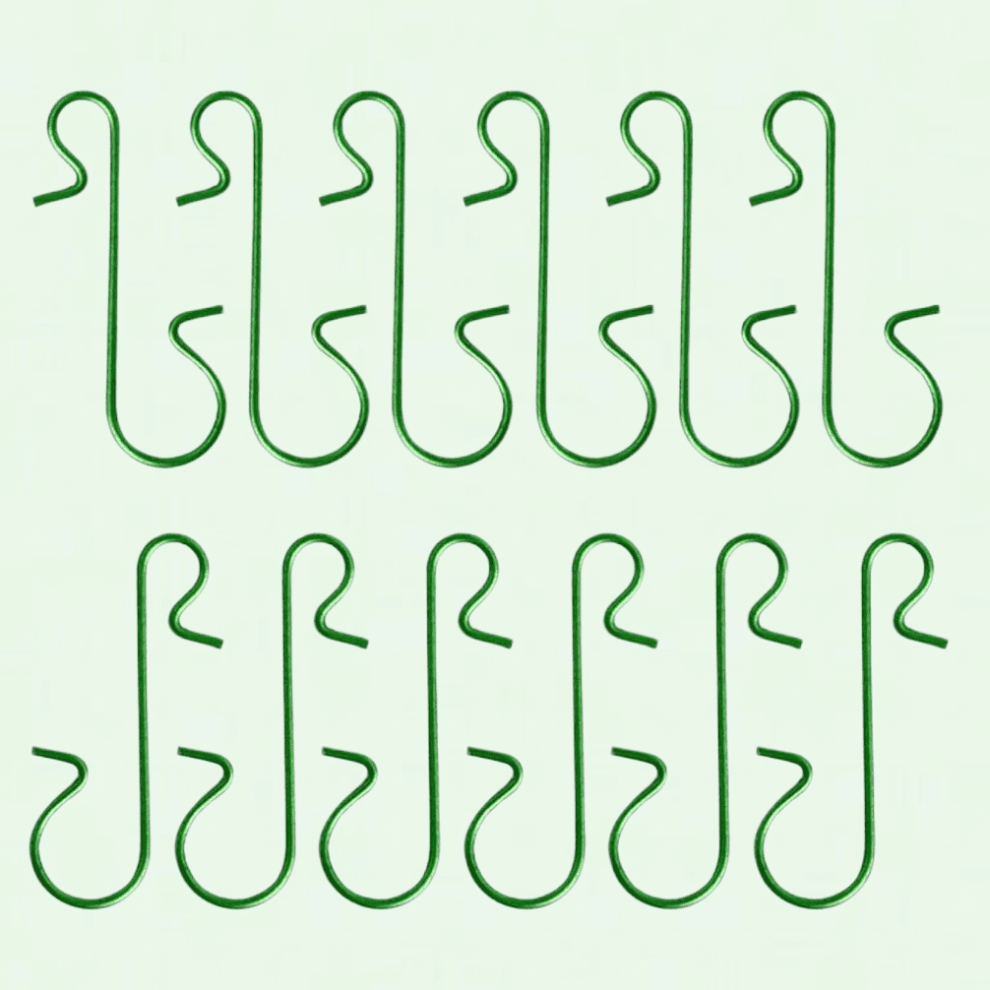 Christmas Tree Hooks Ornament Hangers 300 Pcs 9357860602822