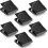 Magnetic Clips Heavy Duty Black 6 Pack 1