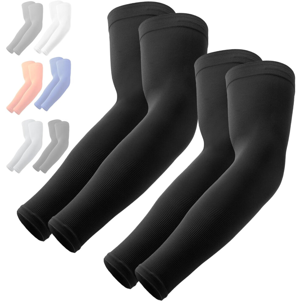 UV Protection Arm Sleeves Compression Cooling Golf Sleeve
