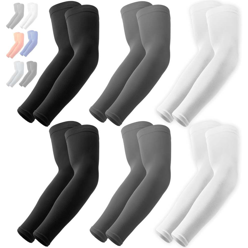 UV Protection Arm Sleeves Compression Cooling Golf Sleeve