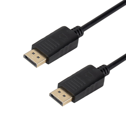 DisplayPort-Kabel Schwarz 1,8 m Stecker auf Stecker