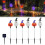 Solar Halloween Pathway Lights Jack-O'-Lantern Ghost 6-Pack 1