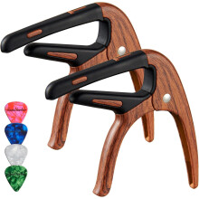 Guitar Capo for Acoustic 6-String Guitars (2-Pack)