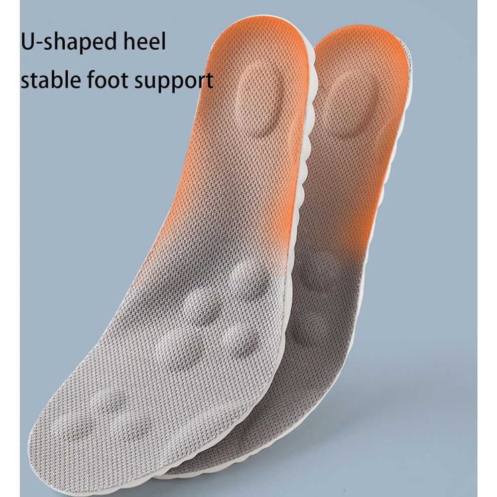 PU Shoe Insoles Soft Breathable Shock Absorbing Trimmable
