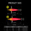 Mealláin Jig Scuid Glow 73mm agus 90mm 3