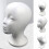Vnanda female mannequin head display model 2 pcs 1