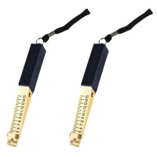 2X Door- Measuring Tool, 1-15mm Fire Door- Gauge Checker, Feeler Gauges for Engineering Inspection Measurement