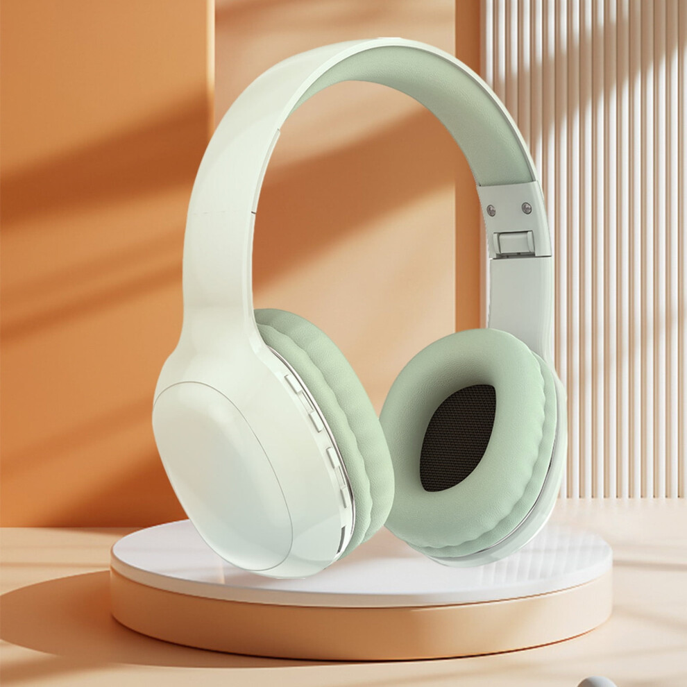 Wireless Bluetooth 5.3 Headphones With Mic And Noise Green 9357860638487
