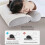Μαξιλάρι στήριξης αυχένα Auricz Cloud Nest Down Ergonomic1 8