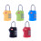Durable TSA-Approved Zinc Alloy Luggage Lock, Black 1