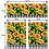 Sunflower Kitchen Curtains and Valance Set Floral Green 2