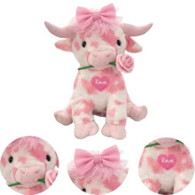Hyland Pink Cow Plush Toy 13.78 inch