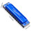 10-Hole 20-Tone Harmonica Blue Portable Musical Instrument 2