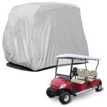 Golf Cart Cover 210D Oxford Waterproof for 4-Passenger EZ