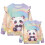Moletom Rainbow Panda Floral para Meninas 2-3T 5