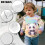 Moletom Rainbow Panda Floral para Meninas 2-3T 6