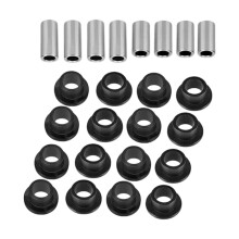 Front Rear Shock Bushing Sleeve Kit High Performance for Polaris Ranger