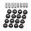 Front Rear Shock Bushing Sleeve Kit High Performance for Polaris Ranger 1