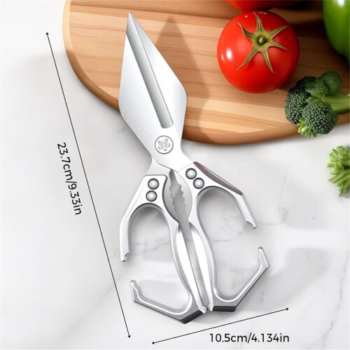 DAMAI Küchenschere, robust, 2-in-1, für Hühnerfleisch 2