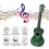 Hippo Pattern Kids Ukulele 20 Inch Mini Guitar Toy 4