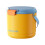 Portable Ice Cube Storage Bin Clear 5L with Lid 1