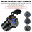 12V Dual USB Car Charger with LED Voltmeter 4.8A 6