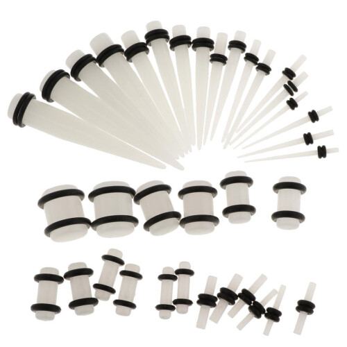 Taper Tunnel Ear Stretcher Set 00G 36 Pieces 1