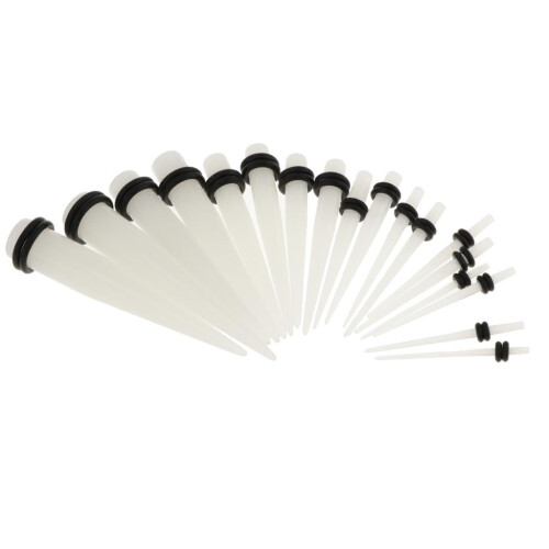 Taper Tunnel Ear Stretcher Set 00G 36 Pieces 2