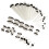Taper Tunnel Ear Stretcher Set 00G 36 Pieces 7