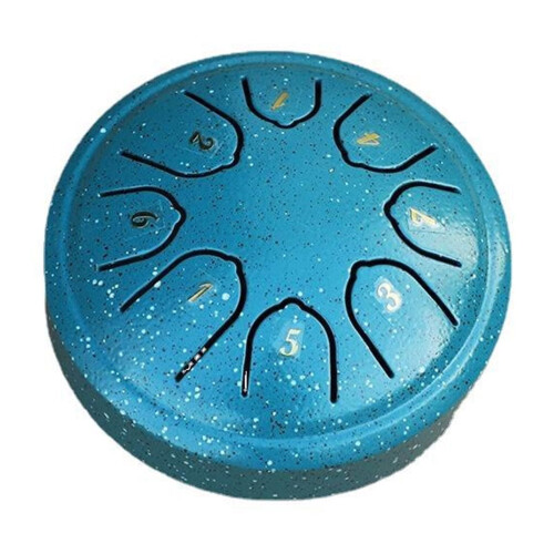 Handpan-trumma för terapi och ljudläkning, bärbar stål 2